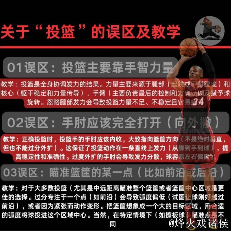 3种投篮姿势误区，你有没有犯错？